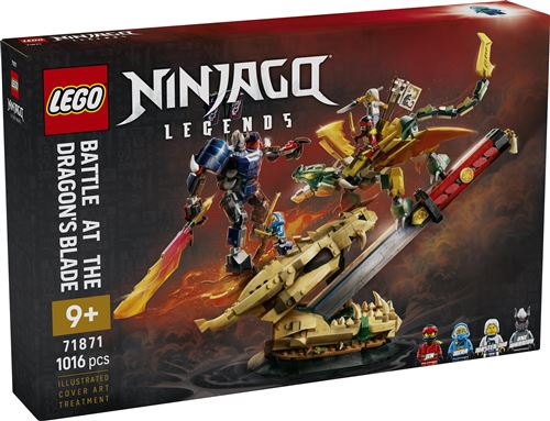 LEGO® Ninjago® 71871 Combat sur la lame du dragon