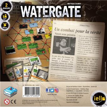 Jeu de société Iello Watergate