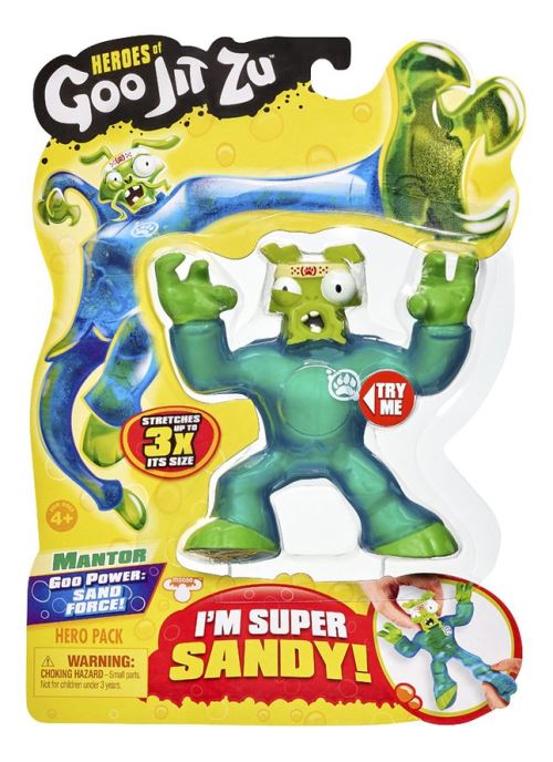 Figurine articulée Héros de Goo Jit Zu Mantor la mante 11 cm