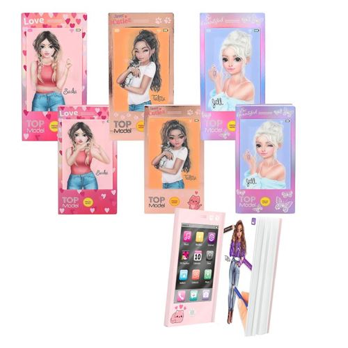 TOPModel Mini album a colorier sonore