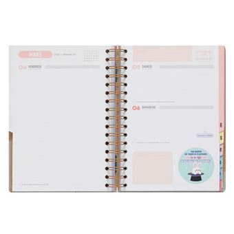 Agenda scolaire Mr. Wonderful 2021 2022 Classique Journalier Toutes les belles choses qui m’attendent