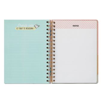 Agenda scolaire Mr. Wonderful 2021 2022 Classique Journalier Toutes les belles choses qui m’attendent