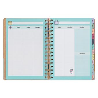 Agenda scolaire Mr. Wonderful 2021 2022 Classique Journalier Toutes les belles choses qui m’attendent