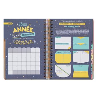 Agenda scolaire Mr. Wonderful 2021 2022 Classique Journalier Toutes les belles choses qui m’attendent