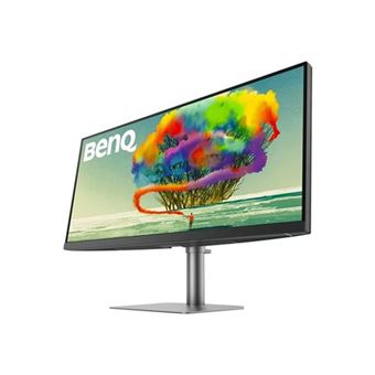 BenQ DesignVue PD3420Q - PD Series - écran LED - 34" - 3440 x 1440 UWQHD @ 60 Hz - IPS - 400 cd/m² - 1000:1 - DisplayHDR 400 - 5 ms - 2xHDMI, DisplayPort, USB-C - haut-parleurs - gris foncé