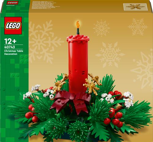 LEGO® Iconic 40743 Centre de table de Noël