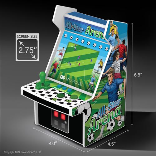 MyArcade Pixel Player - Console de poche 308 jeux - Borne d'arcade