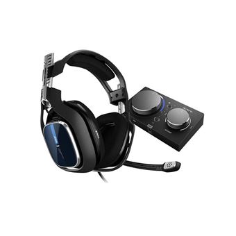 Casque Gamer Astro A40 TR Noir + MixAmp Pro TR Noir pour PS4