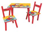 Table et 2 chaises Fun House T'Choupi