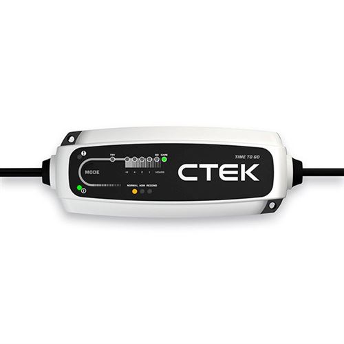 CTEK Time To Go Chargeur pour batteries 12 V 5 A CT5