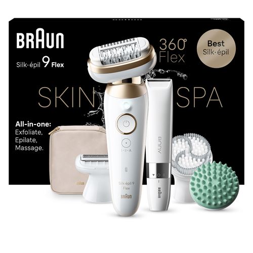Braun Elektrische epilator Silk épil 9 Flex 9-481 3D Wit