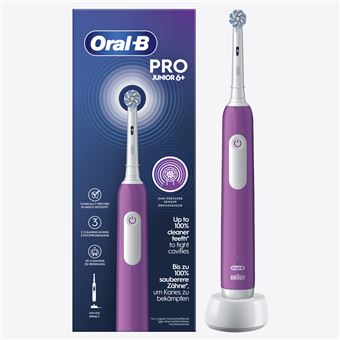 Brosse à dents électrique Oral-B Pro Junior Violet