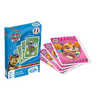 Jeu classique Shuffle Pack 2 Jeux de cartes Pat Patrouille