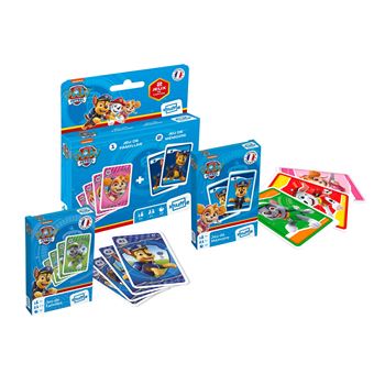 Jeu classique Shuffle Pack 2 Jeux de cartes Pat Patrouille