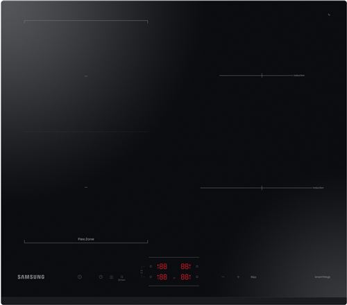 Table De Cuisson Induction 60Cm 4 Feux 7400W Noir Samsung Nz64B5045Gk