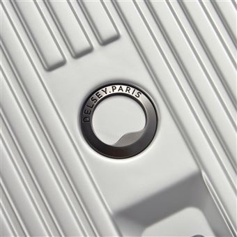 Valise Trunk Delsey Securitime Zip 73 cm Gris