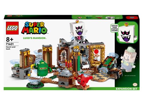 LEGO® Super Mario™ 71401 Ensemble d’extension Le cache-cache hanté de Luigi’s Mansion™