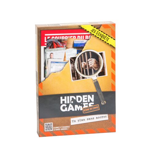 Jeu d'enquête Hidden Games Affaire N°7 Un plan sans accroc - Hidden Games