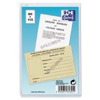 Etui multi-usage Oxford 8 x 11,5 cm Transparent