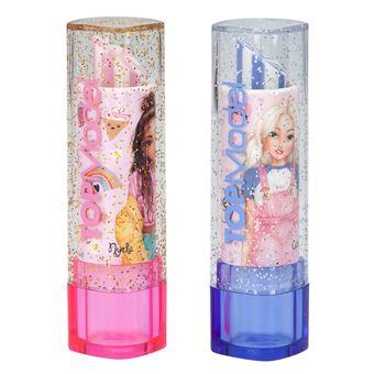 Dessin et coloriage enfant Top Model Gomme Rouge à Lèvres