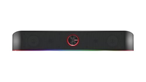 Barre de son stéréo avec éclairage RVB Trust GXT 619 Thorne Noir