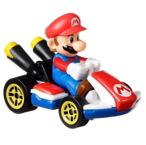 Voiture Hot Wheels Véhicule Mario Kart Replica Mario