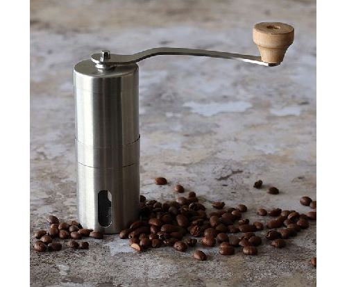 Moulin à café réglable à manivelle