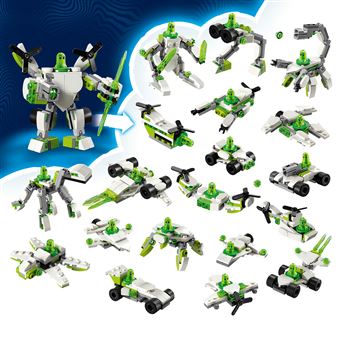 LEGO DREAMZzz Aventures de Z-Blob : robots et vehicules - Des robots pour imaginer et jouer 71487