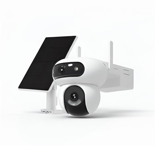 Kit de caméra de surveillance connectée Ezviz HB90x extérieure Blanc + Panneau solaire 8 W