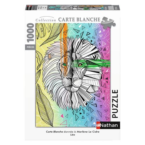 Puzzle 1000 pièces Nathan Léo Marlène Le Cidre Carte Blanche