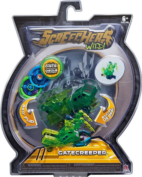 Véhicule Screechers Wild Gatecreeper Level 2