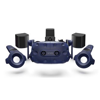 HTC VIVE Pro Full Kit - Casque de réalité virtuelle - 2880 x 1600 @ 90 Hz - DisplayPort - 1