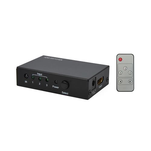 COMMUTATEUR HDMI UTRA HD 4K 60HZ 3 ENTREES 1 SORTIE - vue 2
