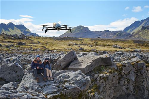 Drone Parrot Bebop Blanc Skycontroller Cockpit Glasses