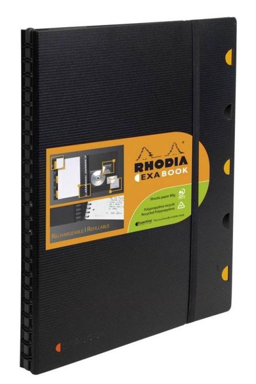 RHODIA EXABOOK A5+ LMC PERFO 160P