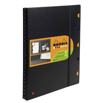 Cahier Rhodia ExaBook A5+ LMC Perfo 160 Pages