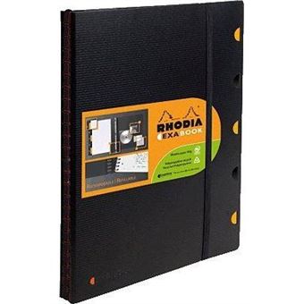 Cahier Rhodia ExaBook A5+ LMC Perfo 160 Pages