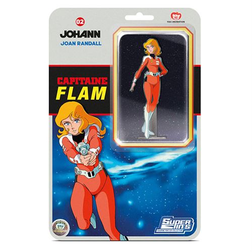 Figurine SP Collection Capitaine Flam Pin's Blister Card Johann 10,5 cm - Sp Collection