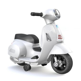 Véhicule électrique pour enfant Mini Vespa GTS Blanc