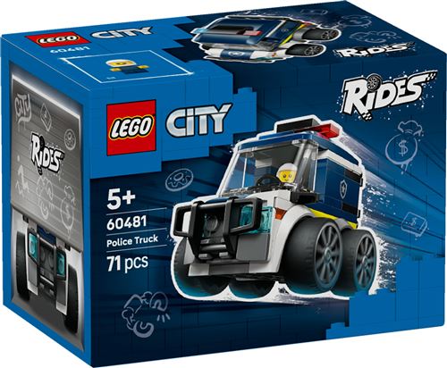 LEGO® City 60481 Véhicules Le camion de police