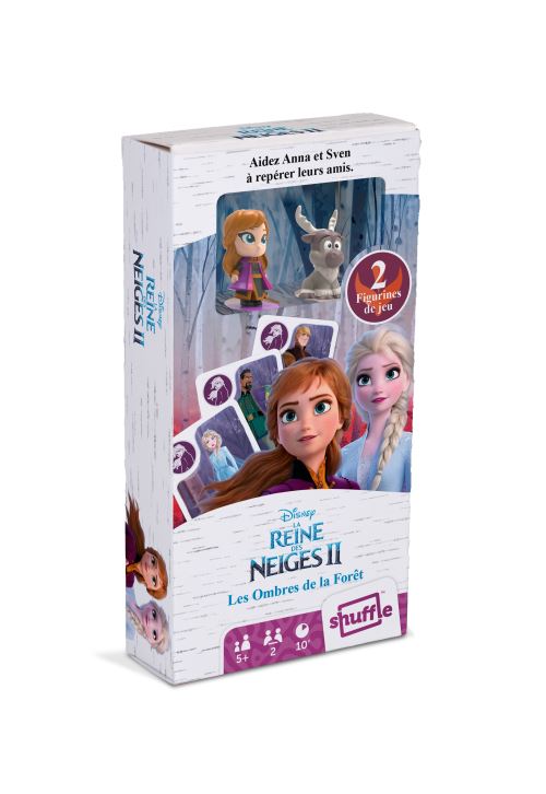 Jeu de cartes Cartamundi Jeu des ombres de la forêt La Reine des Neiges 2