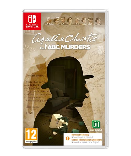 Mdf- Microids Distribution Agatha Christie The Abc Murders Code In A Box Nintendo Switch