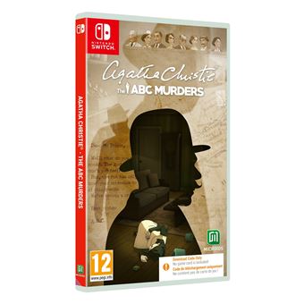 Agatha Christie The ABC Murders Code in a Box Nintendo Switch