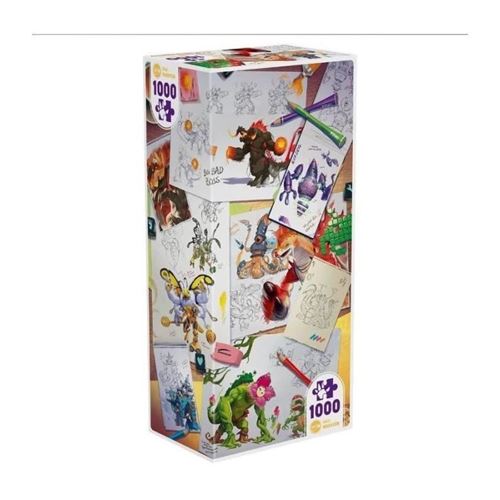 Puzzle Iello Universe Making Of Monsters 1000 Pièces