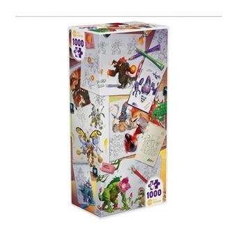Puzzle Iello Universe Making of Monsters 1000 pièces - 1