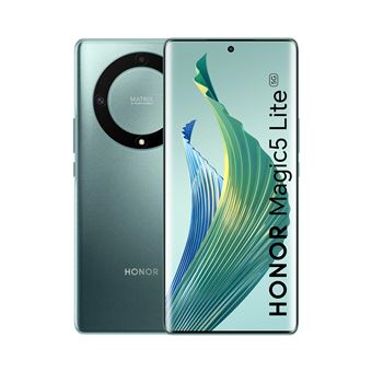 Smartphone Honor Magic5 Lite 6.67&quot; 5G Double nano SIM 128 Go Vert émeraude - 1