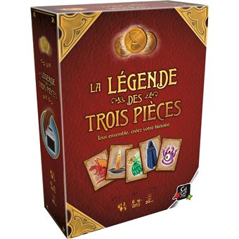 Jeu de société Gigamic La légende des trois pièces
