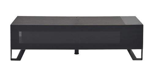 Meuble TV Erard Noir Naga 1600 avec trappe