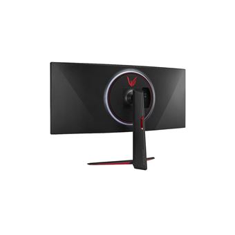 Ecran LED PC gaming LG 38GN950P-B 38" incurvé UWQHD Noir et Rouge