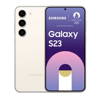 Smartphone Samsung Galaxy S23 6.1&quot; Nano SIM 5G 8 Go RAM 256 Go Crème - 1